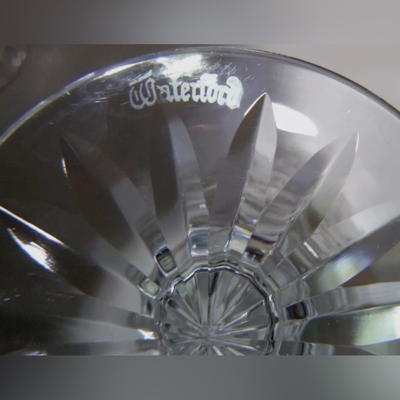 Vintage Set of 5 Waterford Kenmare Claret Wine Goblets| Ireland | 1968 | Marked - Picture 6 of 7